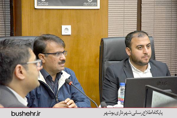 گزارش تصویری از حضور شهردار بندر بوشهر و معاونان ایشان در  شورای اسلامی شهر بوشهر
